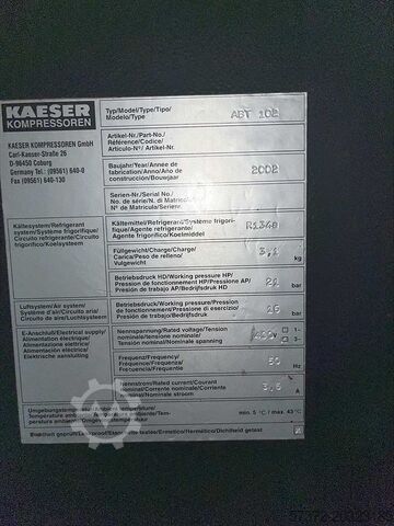 Kompressor Kaeser CSD 102 T SFC/BS 61