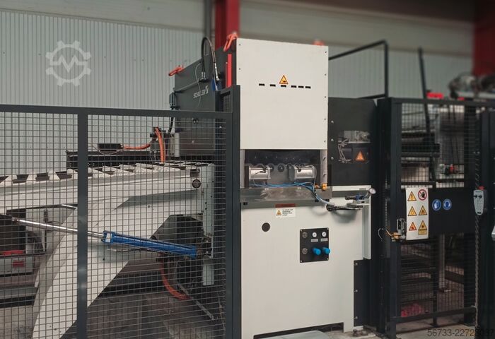 Querteilanlage Querteilanlage mit Stanzaggregat SCHULER 1500 x 0,6 - 5,0 mm