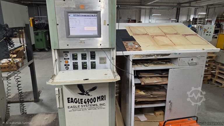 Buchdruckmaschine Bobst Autoplaten SP 1260E ht foil 