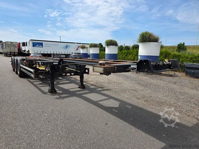 Container transport KÖGEL Port 45 simplex/ extendible/ saf disc  /