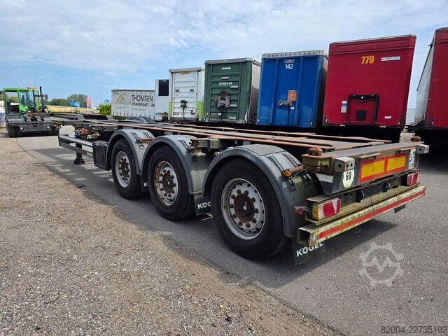 Container transport KÖGEL Port 45 simplex/ extendible/ saf disc  /
