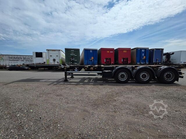 Container transport KÖGEL Port 45 simplex/ extendible/ saf disc  /