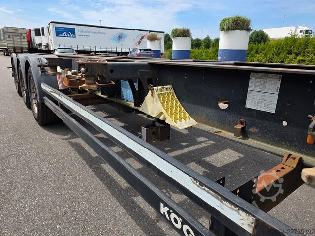 Container transport KÖGEL Port 45 simplex/ extendible/ saf disc  /