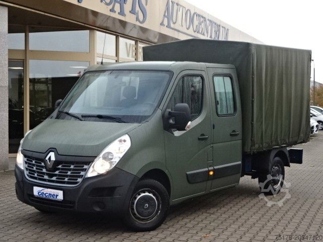 Pritschenwagen RENAULT Master III DoKa Pritsche/Plane L2H1 3,5t 131PS