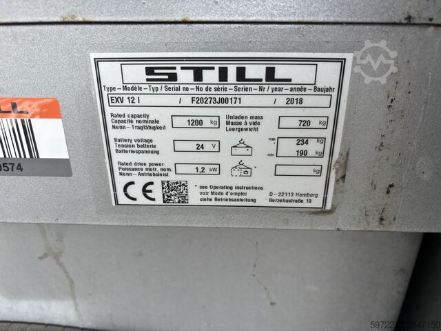 Pallet Stackers Still EXV 12i Initalhub