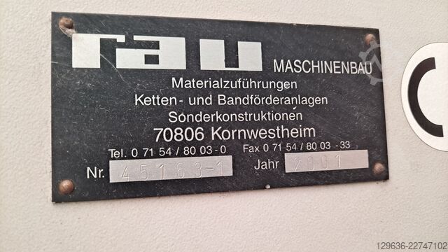 Conveyor belt RAU 