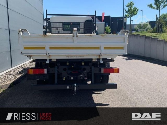 Three-way tipper van DAF LF 230 FA 7,49 t. Meiller DSK Klima Automatik
