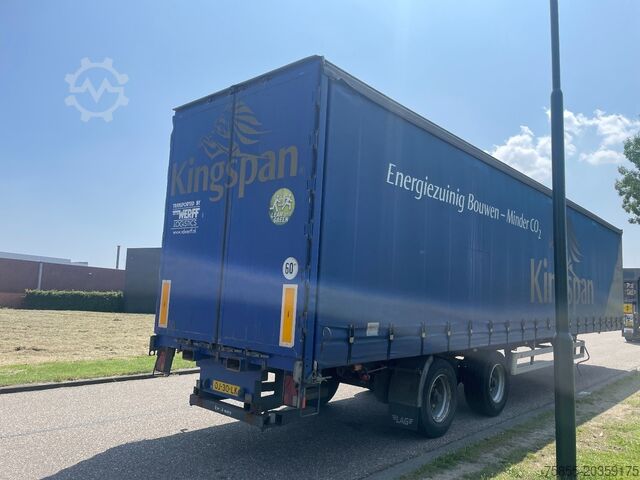 Schiebeplanen LAG O-2-30 01 Kooiaap / Steering axle / Lift-Axle