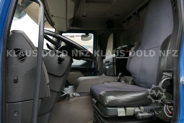 Three-sided tipper truck RENAULT Lander 410 Kipper Kran Palfinger Funk Retarder