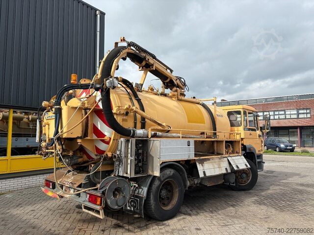 Vacuum truck DAF 1900 + BEKKER COMBI SYSTEM + EURO 1 + LOW KM + ...
