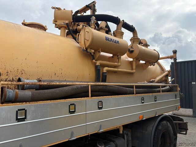 Vacuum truck DAF 1900 + BEKKER COMBI SYSTEM + EURO 1 + LOW KM + ...