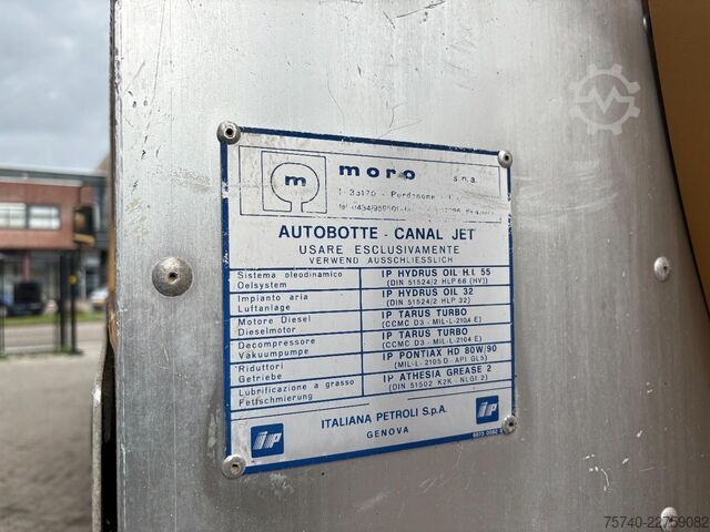 Vacuum truck DAF 1900 + BEKKER COMBI SYSTEM + EURO 1 + LOW KM + ...