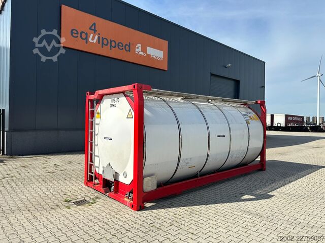 Tank container Welfit Oddy 20FT Tankcontainer /  24.930L / UN-Portable T11...