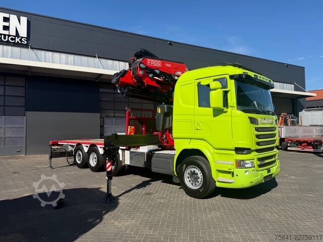 Kranwagen Scania R 520 LB 8x4 V8 FASSI F 660 RA.2.26 + JIB