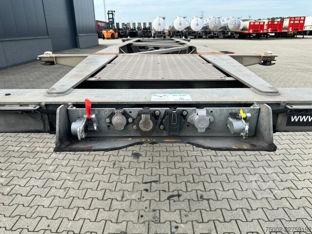 Container transportation Van Hool 20FT/30FT ADR CHASSIS / galvanized / BPW DRUM /...