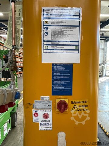 Säulenschwenkkrank Schwenkkran Kettenzug Demag JC-P-300 2000 Kg