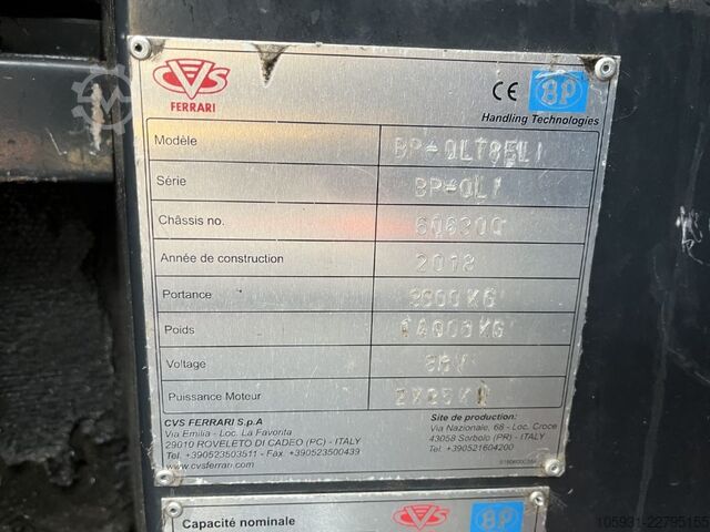 Multidirectional Sideloader *Sonstige Battioni & pagani QLT8EL