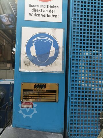 Rubber processing machine VMI Batch Off Kühlstrecke 