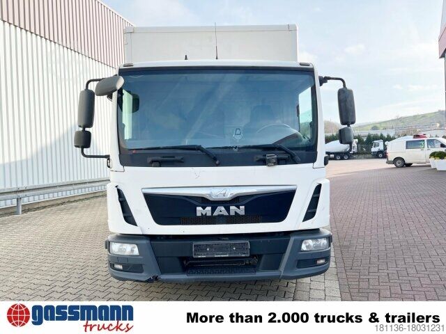 Box truck MAN TGL 12.250/340 4X2 BL mit Dhollandia LBW, 42 cbm