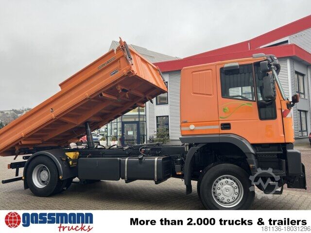 Tipper truck Iveco Trakker 190E350 4x4, Meiller-Kipper,