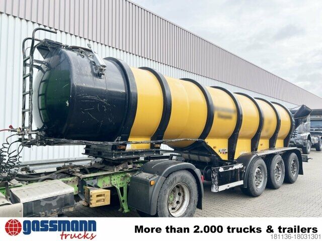Tanker semitrailer Wellmeyer Wellmeyer, STF 35/89 TA AL, ca. 25 cbm, ALU,