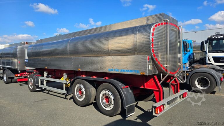 Tankanhänger  Edelstahltankanhänger - 18.000 l - Isoliert