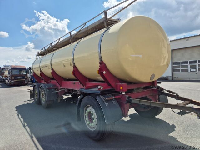 Tankanhänger  Edelstahltankanhänger - 6 Kammern - 17095 l