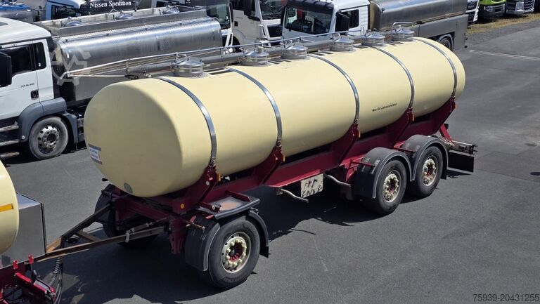 Tankanhänger  Edelstahltankanhänger - 6 Kammern - 17095 l