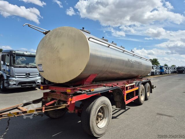 Tanker truck Fabr. Haas Heinrich - Edelstahltankaufbau - 5 Kammern (5140 1320 3030 2020 6060 ) = 17.570 Gesamtvolumen