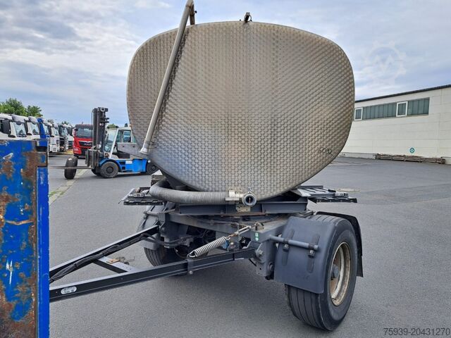 Tankanhänger  Schwarte Edelstahltankanhänger 15500 l ISOLIERT