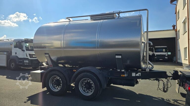 Tankanhänger  Tandemanhänger - Edelstahl - 13000 l - Isoliert