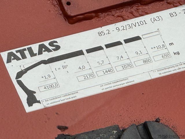 Sonstige MAN TGS 28.400  6x4-4 Atlas Kran, Funk, Meiller,