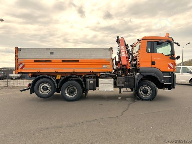 Sonstige MAN TGS 28.400  6x4-4 Atlas Kran, Funk, Meiller,