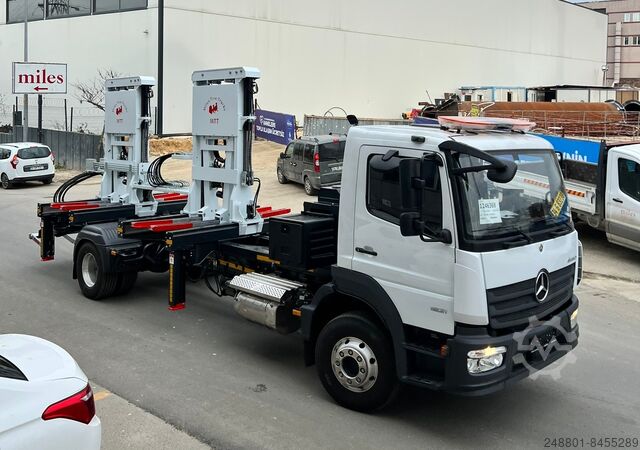 Wrecker Mercedes-Benz Atego 1621 - Eurolift/Seidenlader - schnellster und sicherster Anschleppwagen der Welt