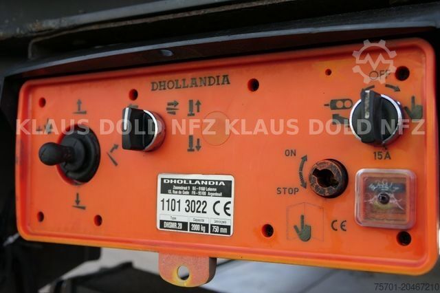 Kühlanhänger CHEREAU CC D2 Kühlkoffer 52m³ Durchladesystem LBW