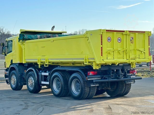 Kipper LKW SCANIA P 400 Kipper 5,90 m + BORDMATIC * 8x4 * TOP !