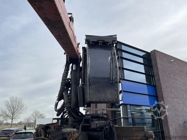 Log transporter Scania R730 Woodtransport / 6x4 / Hiab Crane / Retarde...