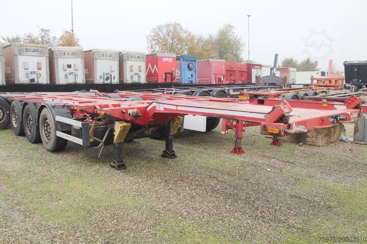 Wechselkoffer-Sattelauflieger dtec semirimorchi portacontainer allungabili