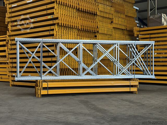 Länge: 14,01 lfm. / St. 3800x1100mm META (Thyssen) Multipal S Palettenregalanlage Regalanlage Regal