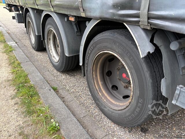 Schiebeplanen System Trailers LPRS24 Alu boards / Bordwende / 2.5 T Loading L...