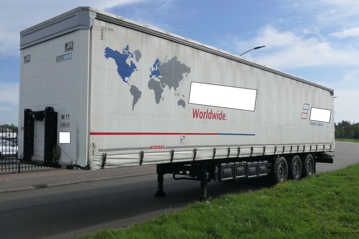 Schiebeplanen Kögel S 24-1 | Tautliner + Sliding roof | (1) Lift Ax...