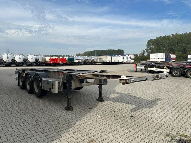 Containertransport Van Hool 20FT/30FT ADR CHASSIS / galvanized / BPW DRUM /...