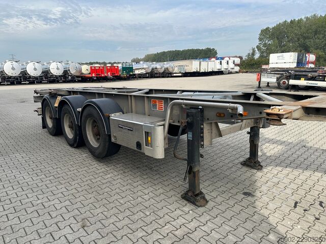 Containertransport Van Hool 20FT/30FT ADR CHASSIS / galvanized / BPW DRUM /...