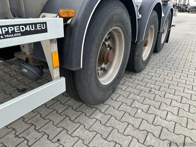 Containertransport Van Hool 20FT/30FT ADR CHASSIS / galvanized / BPW DRUM /...