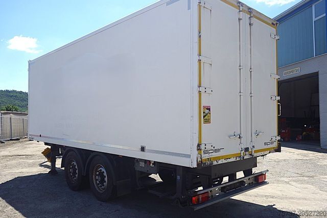 Box truck MERCEDES-BENZ Antos 1843 L+Spier ZGL Tandem Koffer Anhänger