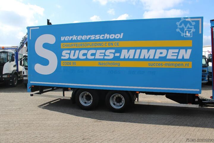 Koffer Pacton 2X AXLE + NICE TRAILER