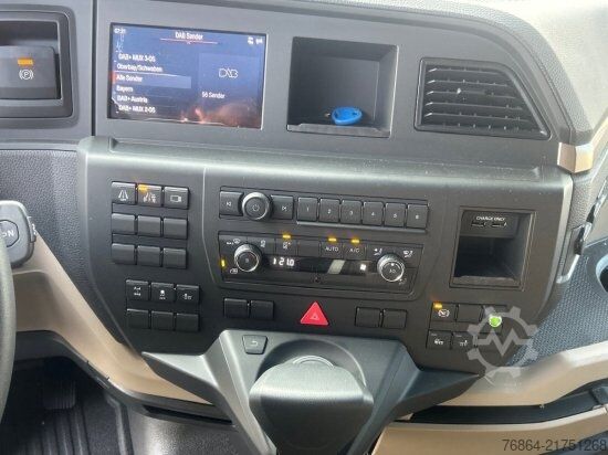 Flatbed truck with tarp MAN TGX 26.480 6X2, PRITSCHE-PLANE JUMBO-ZUG, H&W TANDEM