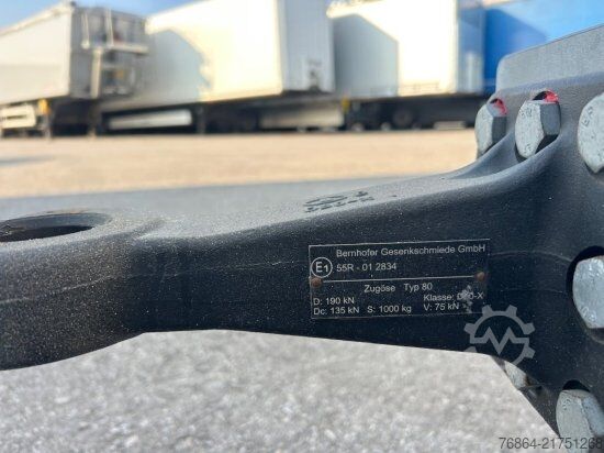 Flatbed truck with tarp MAN TGX 26.480 6X2, PRITSCHE-PLANE JUMBO-ZUG, H&W TANDEM