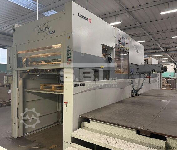 Die cutting press Bobst SPeria 142 E
