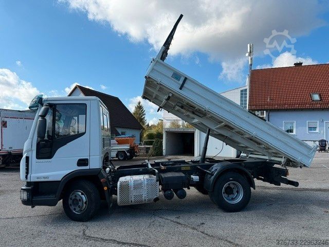 Three-way tipper van IVECO ML80E19K ¤6 Meiller 3-Seiten nur 74 TKM AHK